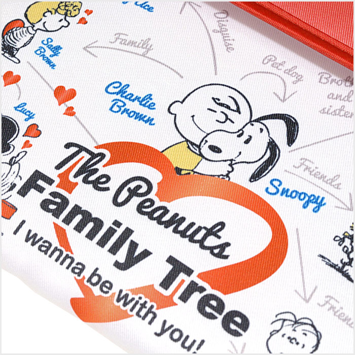 Dream Relife ドリームリライフ スヌーピー Snoopy マルチケース ジャバラタイプ Family Tree